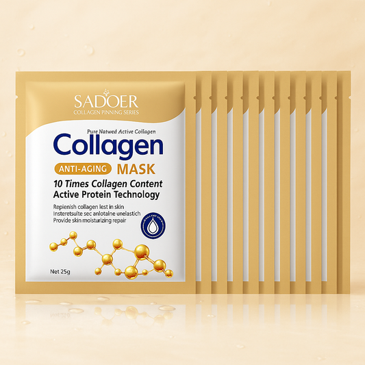 10pcs Collagen Face Mask